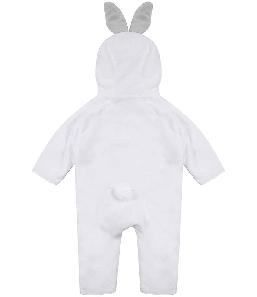 Larkwood Baby/Toddler Rabbit All In One - White (LW073T)