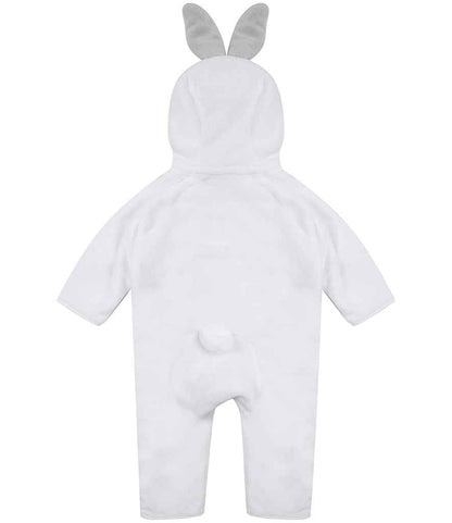 Larkwood Baby/Toddler Rabbit All In One - White (LW073T)