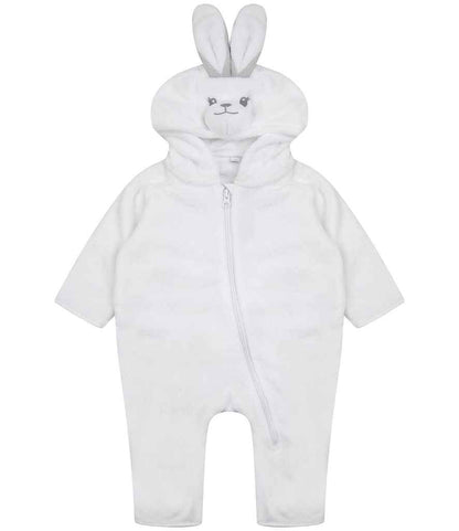 Larkwood Baby/Toddler Rabbit All In One - White (LW073T)