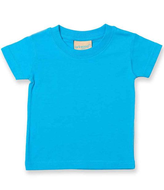 Larkwood Baby/Toddler T-Shirt - Turquoise Blue (LW20T)