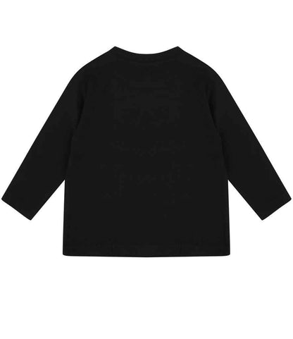 Larkwood Baby/Toddler Long Sleeve T-Shirt - Black (LW21T)