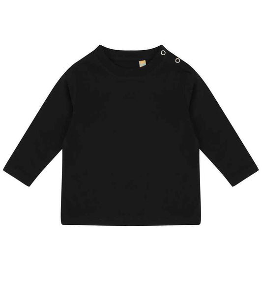 Larkwood Baby/Toddler Long Sleeve T-Shirt - Black (LW21T)