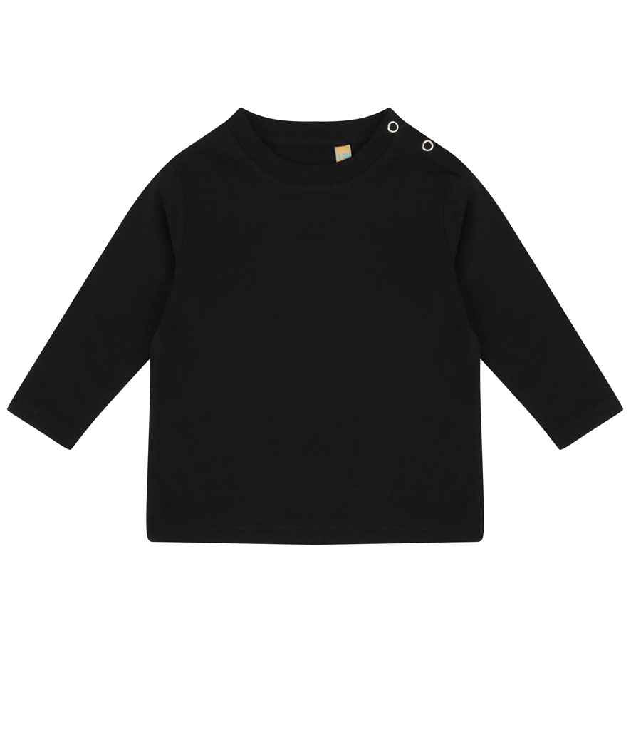 Larkwood Baby/Toddler Long Sleeve T-Shirt - Black (LW21T)