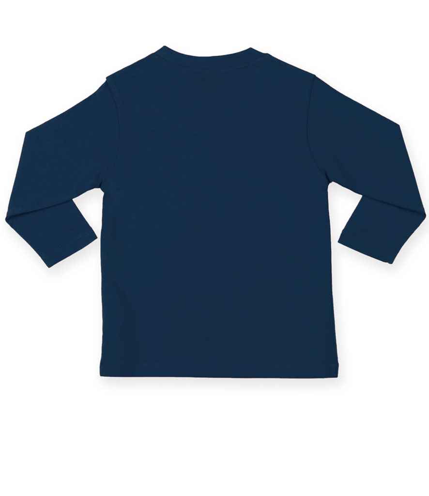 Larkwood Baby/Toddler Long Sleeve T-Shirt - Navy (LW21T)