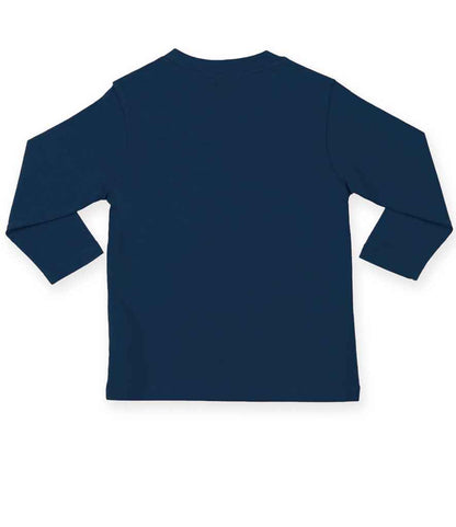 Larkwood Baby/Toddler Long Sleeve T-Shirt - Navy (LW21T)