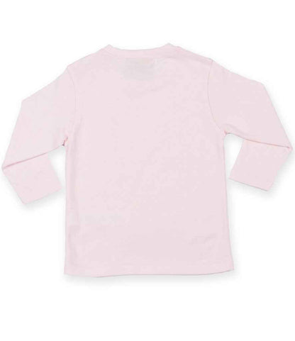 Larkwood Baby/Toddler Long Sleeve T-Shirt - Pale Pink (LW21T)