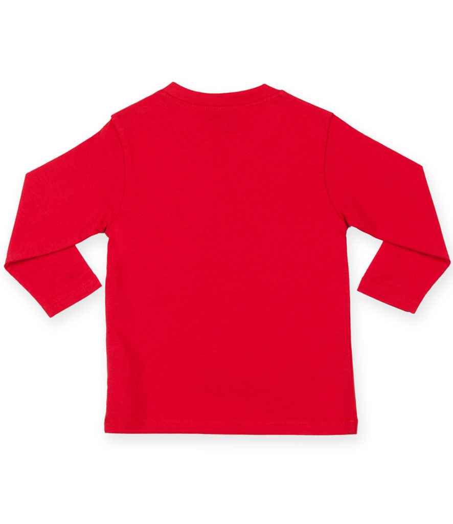 Larkwood Baby/Toddler Long Sleeve T-Shirt - Red (LW21T)