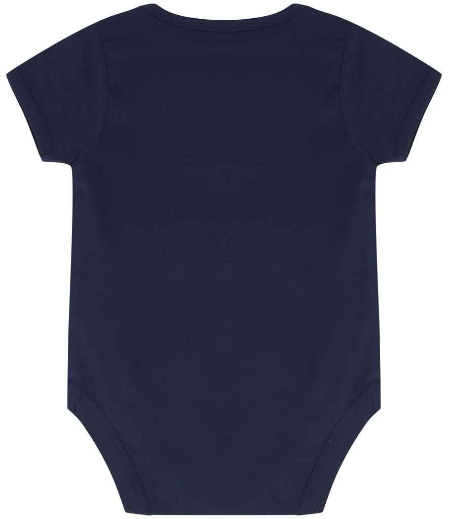 Larkwood Essential Short Sleeve Baby Bodysuit - Navy (LW500T)