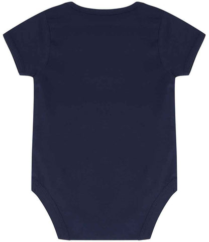 Larkwood Essential Short Sleeve Baby Bodysuit - Navy (LW500T)