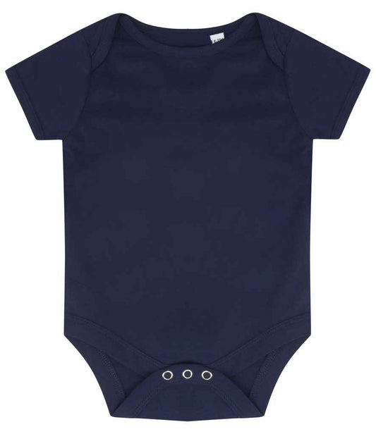 Larkwood Essential Short Sleeve Baby Bodysuit - Navy (LW500T)