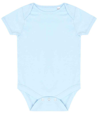 Larkwood Essential Short Sleeve Baby Bodysuit - Pale Blue (LW500T)
