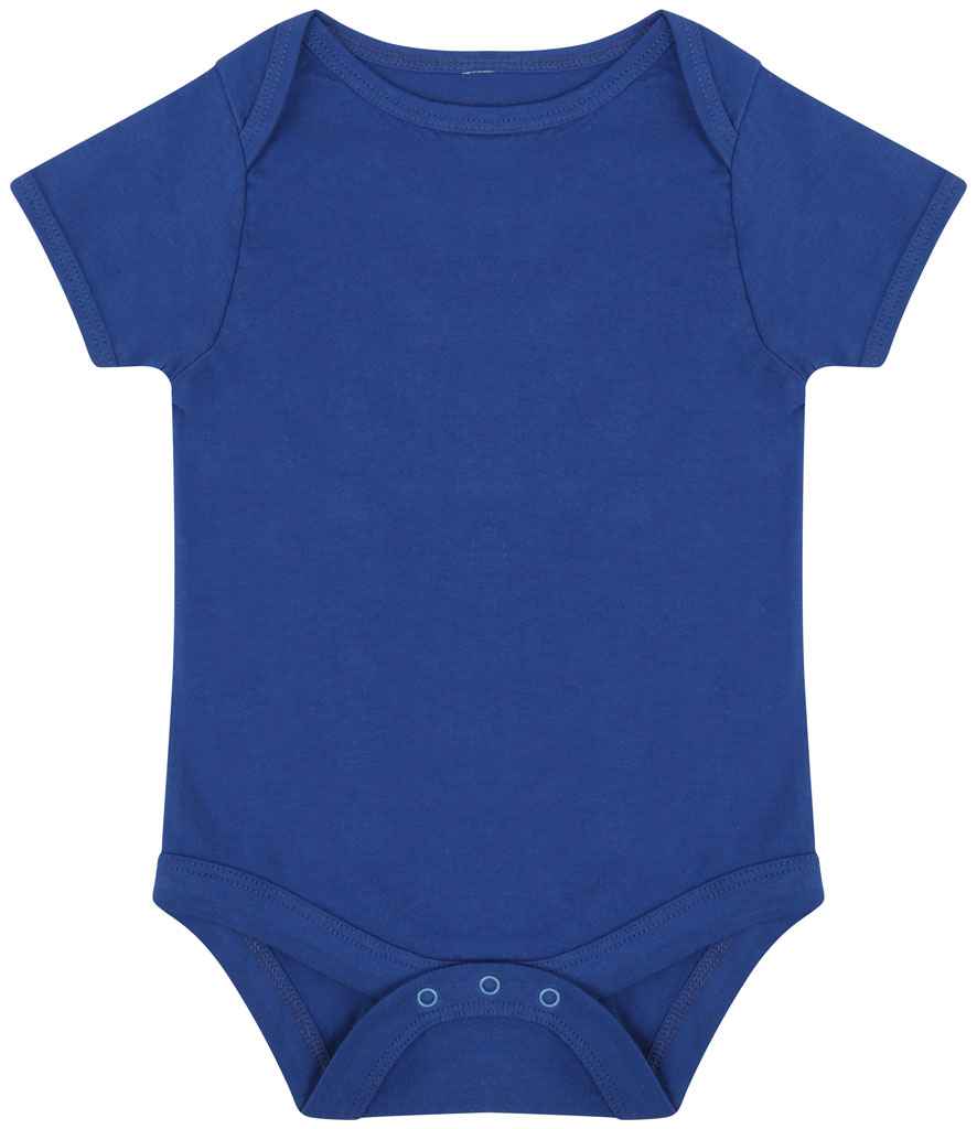 Larkwood Essential Short Sleeve Baby Bodysuit - Royal Blue (LW500T)