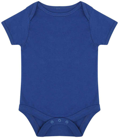 Larkwood Essential Short Sleeve Baby Bodysuit - Royal Blue (LW500T)