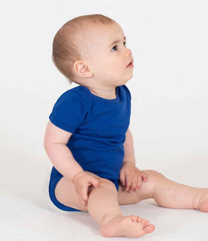 Larkwood Essential Short Sleeve Baby Bodysuit - Royal Blue (LW500T)