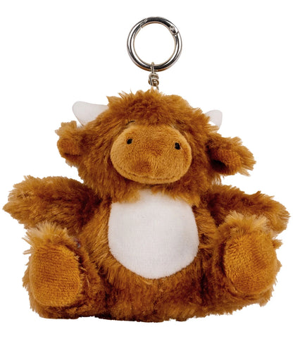 Mumbles Key Ring - Brown Highland Cow (MM23)
