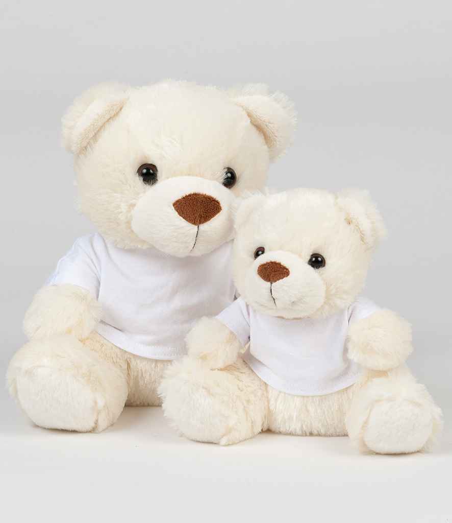 Mumbles Bear in a T-Shirt - Cream (MM30)