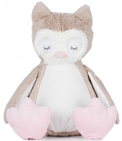 Mumbles Zippie Owl - Light Brown (MM54)