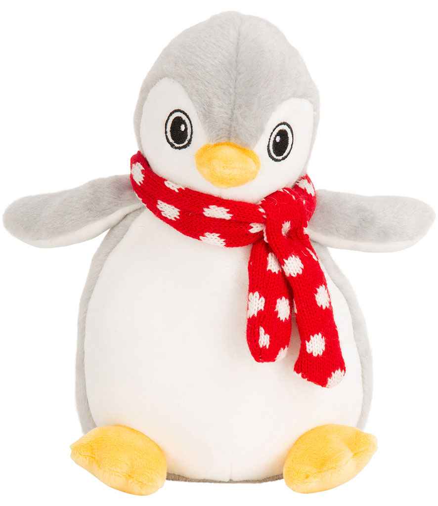 Mumbles Zippie Penguin - Grey/White (MM566)