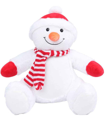 Mumbles Zippie Snowman - White (MM567)