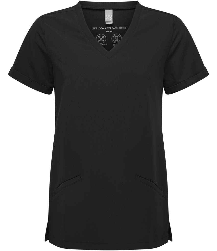 Onna by Premier Onna by Premier Ladies Invincible Onna-Stretch Tunic - Black (NN310)