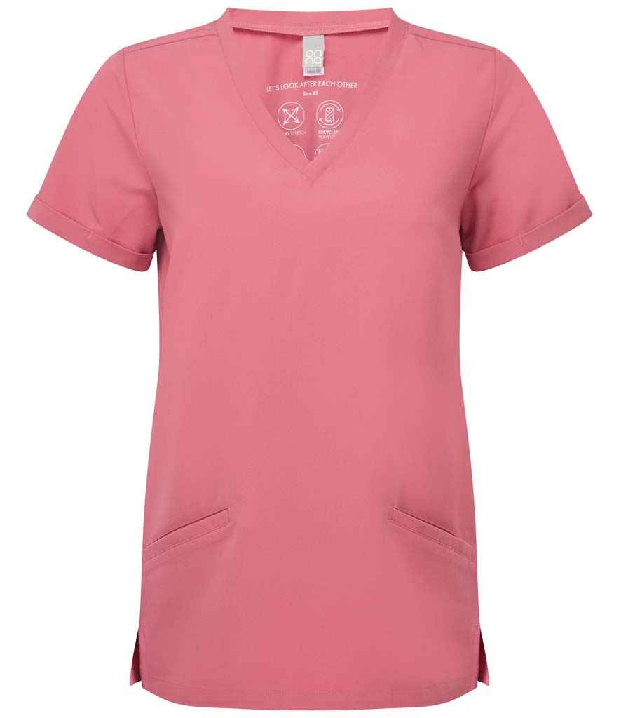 Onna by Premier Onna by Premier Ladies Invincible Onna-Stretch Tunic - Calm Pink (NN310)