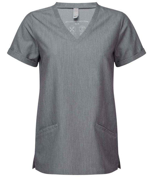 Onna by Premier Onna by Premier Ladies Invincible Onna-Stretch Tunic - Dynamo Grey (NN310)