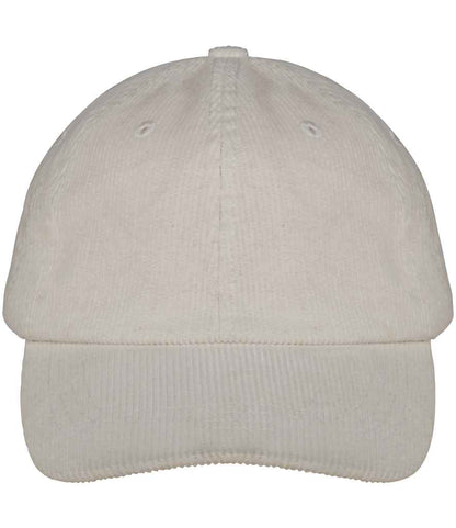 Native Spirit Native Spirit Corduroy 6 Panel Cap - Ivory (NS016)