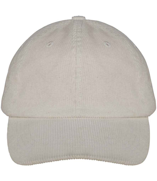 Native Spirit Native Spirit Corduroy 6 Panel Cap - Ivory (NS016)