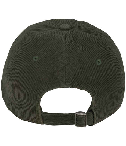 Native Spirit Native Spirit Corduroy 6 Panel Cap - Organic Khaki (NS016)