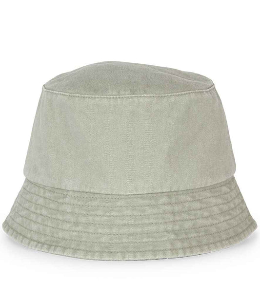 Native Spirit Native Spirit Faded Bucket Hat - Washed Almond Green (NS020)