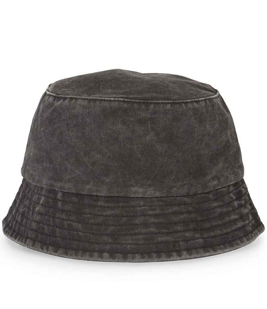 Native Spirit Native Spirit Faded Bucket Hat - Washed Black (NS020)