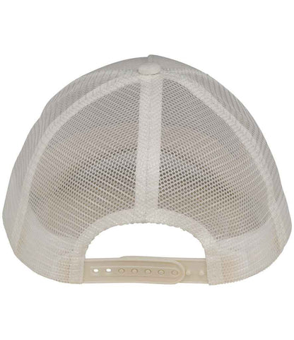Native Spirit Native Spirit 5 Panel Trucker Cap - Ivory (NS035)