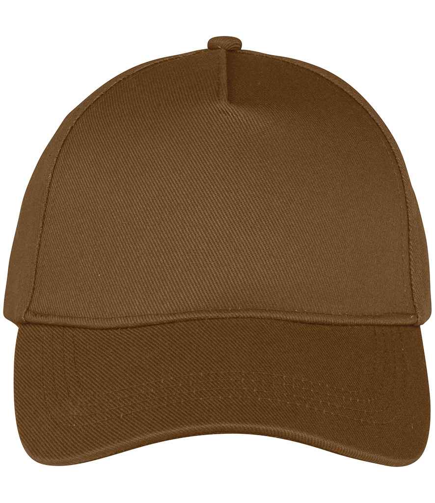 native spirit native spirit 5 panel cap - dark camel (ns037)
