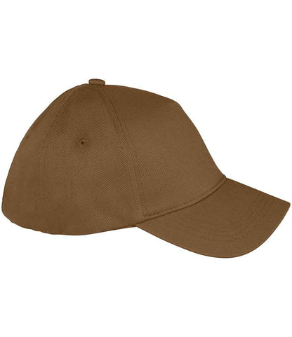 native spirit native spirit 5 panel cap - dark camel (ns037)