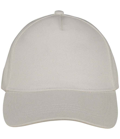 native spirit native spirit 5 panel cap - ivory (ns037)