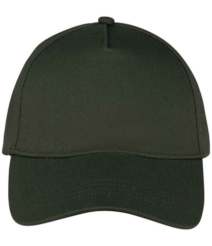 native spirit native spirit 5 panel cap - organic khaki (ns037)