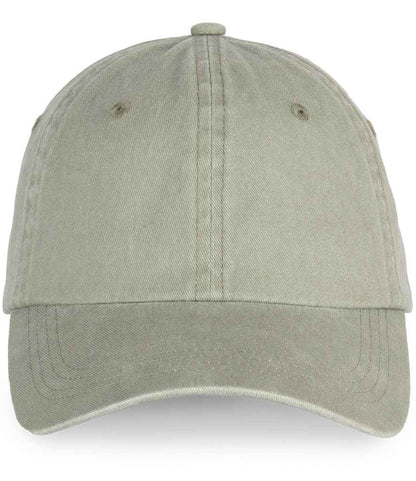 native spirit native spirit faded cap - washed almond green (ns040)