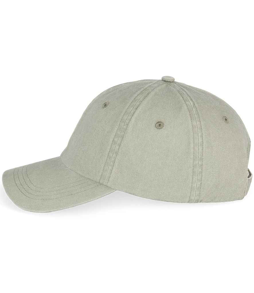 native spirit native spirit faded cap - washed almond green (ns040)