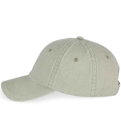 native spirit native spirit faded cap - washed almond green (ns040)