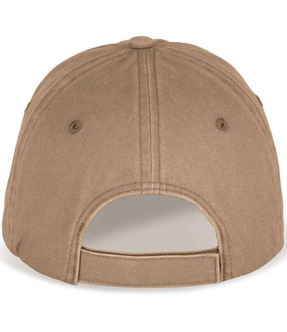 native spirit native spirit faded cap - washed dark camel (ns040)