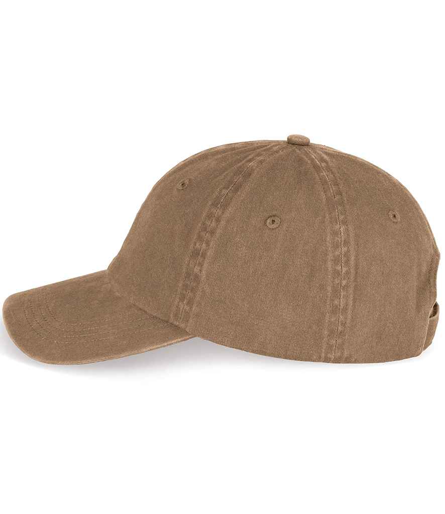 native spirit native spirit faded cap - washed dark camel (ns040)