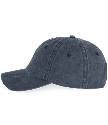 native spirit native spirit faded cap - washed navy (ns040)