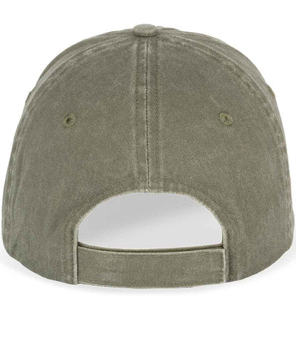 native spirit native spirit faded cap - washed organic khaki (ns040)