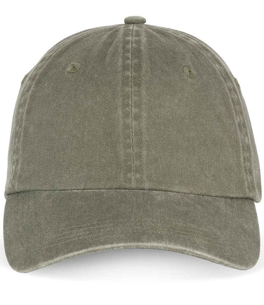 native spirit native spirit faded cap - washed organic khaki (ns040)