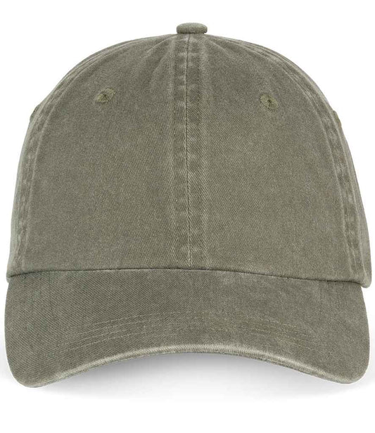 native spirit native spirit faded cap - washed organic khaki (ns040)