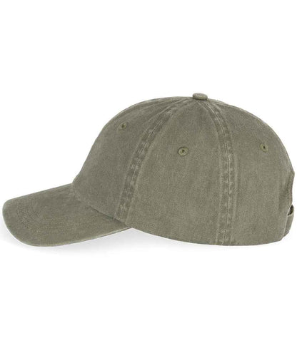 native spirit native spirit faded cap - washed organic khaki (ns040)
