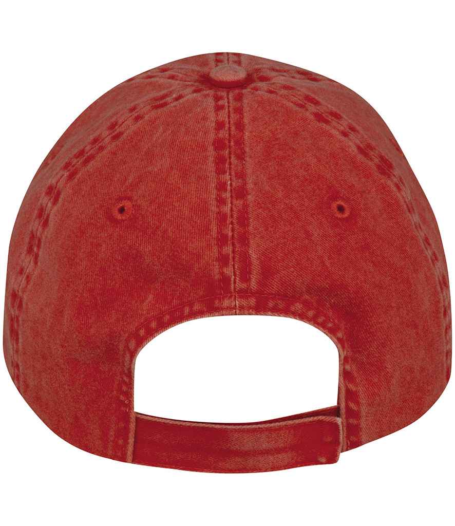 native spirit native spirit faded cap - washed paprika (ns040)