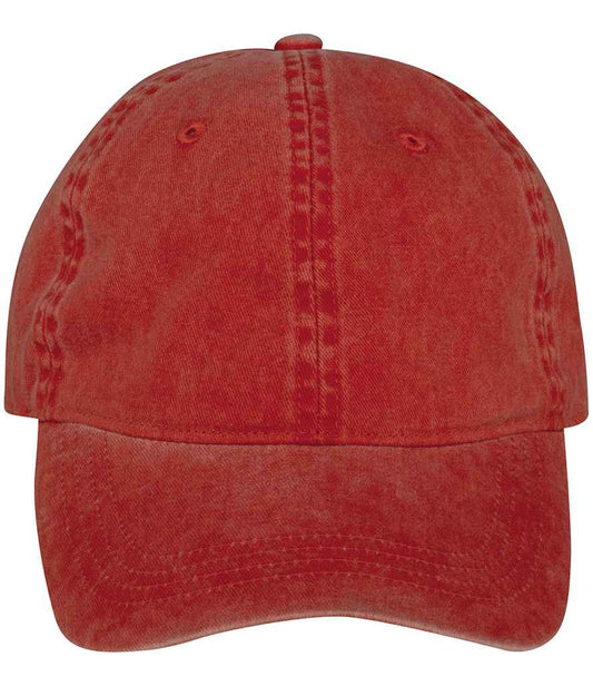 native spirit native spirit faded cap - washed paprika (ns040)