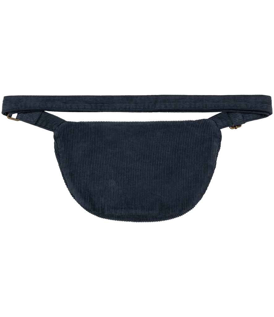 native spirit native spirit corduroy faded waist bag - washed dark navy (ns108)