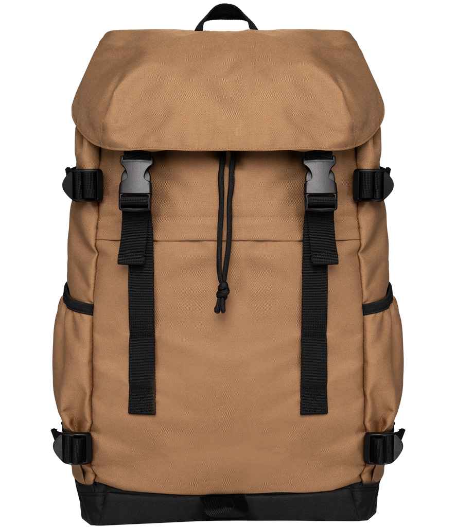 native spirit native spirit unisex backpack - dark camel/black (ns109)
